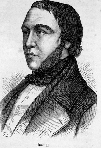 Buchez francia filozófus és politikus portréja (1796-1865) alkotó: French School