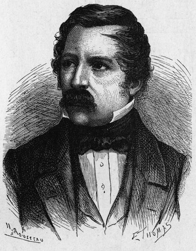 Carl (Karl) August von Steinheil (1801-1870), német fizikus, a távírás feltalálója portréja - a Tudományos albumban; jeles tudósok; Nagy felfedezések””” 1896 alkotó: French School