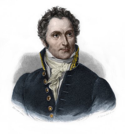 Perier Casimir (1777-1832) francia államférfi portréja. Louis de Cormenin Timon „” LIBRE DES PERÉNERS” című művében. 1842. Magángyűjtemény. alkotó: French School
