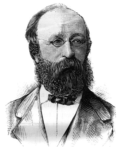 Charles Demole (1828-1908) francia politikus portréja. Metszet a „” The Illustrated World”-ben, január 16 alkotó: French School