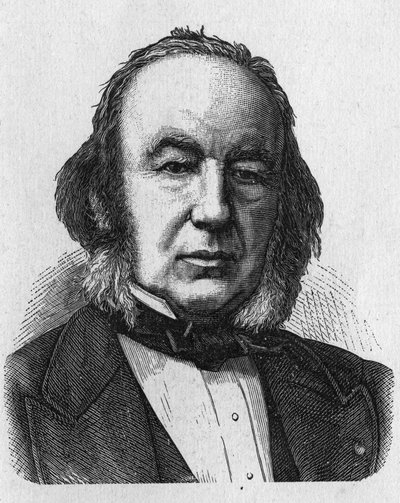 Claude Bernard (1813 - 1878), francia fiziológus portréja – az „Album de la Science; jeles tudósok; Nagy felfedezések”” 1896. alkotó: French School