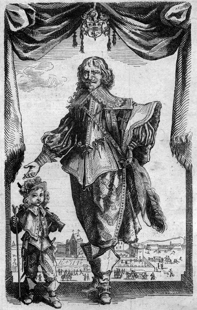 Claude Deruet (1588-1660) francia festő portréja. Metszet Georges Duplessis „Histoire de la Engraving” című művéből alkotó: French School