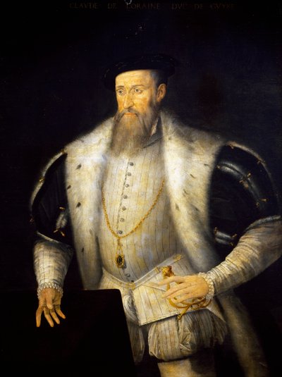 I. Lotaringiai Claudius portréja (Conde-sur-Moselle-i kastély alkotó: French School