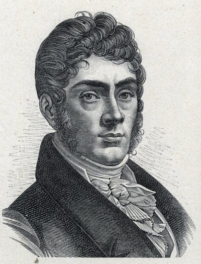 Etienne Nicolas Mehul (1763-1817) francia zeneszerző portréja. Metszet 1889-ből. Magángyűjtemény. alkotó: French School