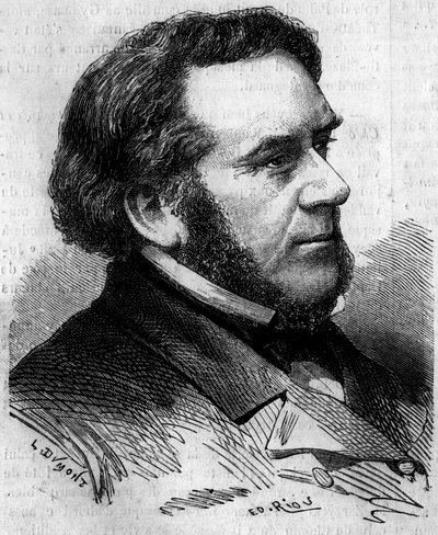 Eugene Bethmont (1804-1860) francia jogász és politikus, volt igazságügyi miniszter portréja. Metszet a „” Le Monde Illustré”” 156. számában, 1860. április 7. alkotó: French School