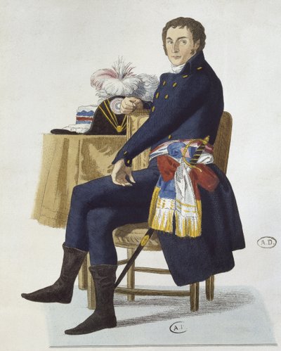 Ferdinand Guillemardet portréja, 1798 alkotó: French School