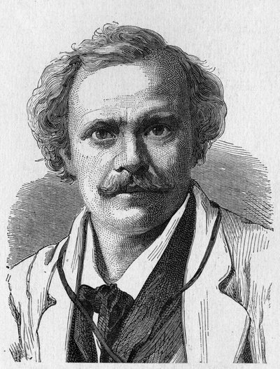 Félix Nadar (1820 - 1910) portréja - a Tudományos albumban; jeles tudósok; Nagy felfedezések””” 1896. alkotó: French School