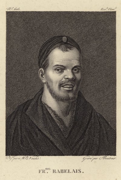 Francois Rabelais portréja alkotó: French School