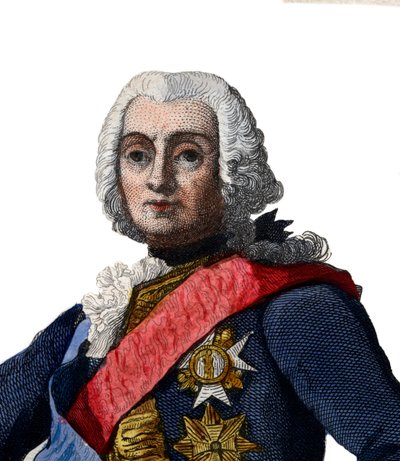 Francois de Chevert (1695-1769) francia tábornok portréja. alkotó: French School