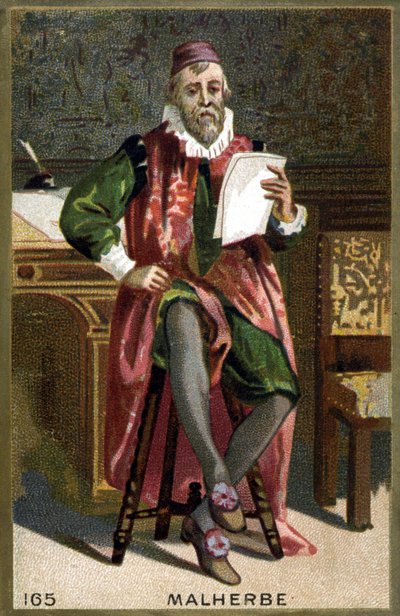 François de Malherbe (1555-1628) portréja. 19. századi kromolitográfia. alkotó: French School