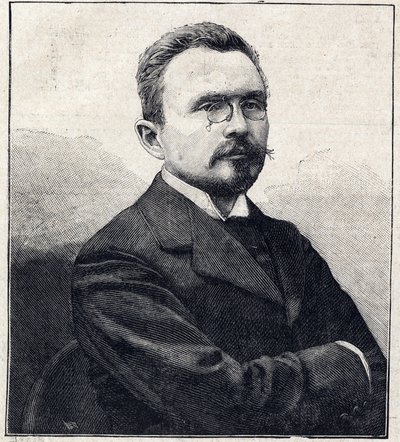 Gabriel Albert Auguste Hanotaux portréja francia diplomata, történész és politikus (1853-1944). alkotó: French School