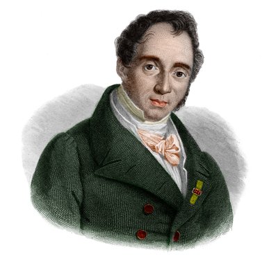 Gaudenzio de Pagave (1776-1833) olasz államférfi portréja. alkotó: French School