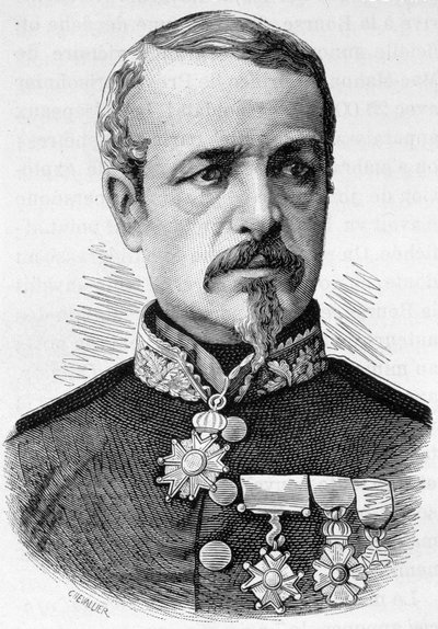 Charles Auguste Frossard tábornok (1807-1875) portréja – Henri Martin „L’Histoire de France” című művében alkotó: French School