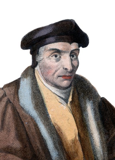 Guillaume Bude (Budee) (Budaeus) (1467-1540) francia tudós portréja. alkotó: French School