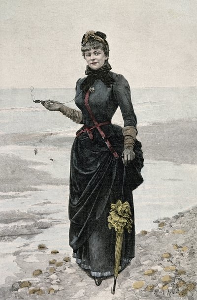 Gyp portréja (Sibylle Gabrielle Marie Antoinette Riquetti de Mirabeau, Martel de Janville grófnője) (1849-1932), Fren francia író alkotó: French School