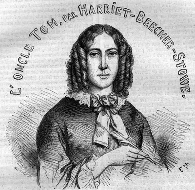 Harriet Beecher Stowe (1811-1896), amerikai írónő, az Uncle Tom