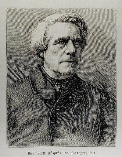 Heinrich Daniel Ruhmkorff (1803-77) portréja alkotó: French School