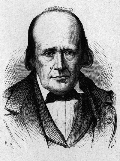 Henri Milne - Edwards (1800 - 1885), francia fiziológus portréja - az Album de la Science című kiadványban; jeles tudósok; Nagy felfedezések””” 1896. alkotó: French School