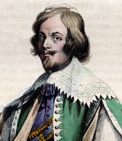 Jacques Callot (1592-1635) francia nyomdász és rajzoló portréja. alkotó: French School