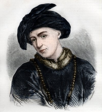 Jan Hus (vagy Jean Huss) portréja alkotó: French School