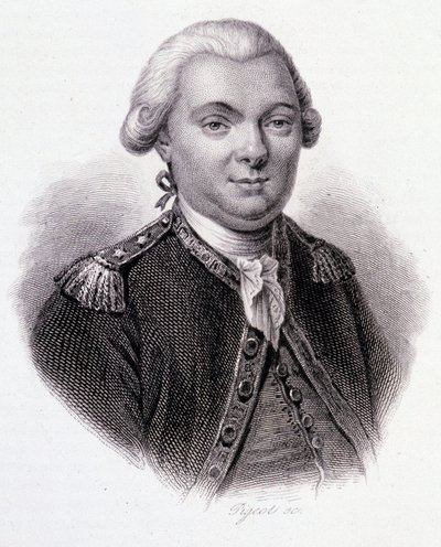 Jean-Francois Galaup, La Perouse gróf portréja (Jean Francois Laperouse) alkotó: French School