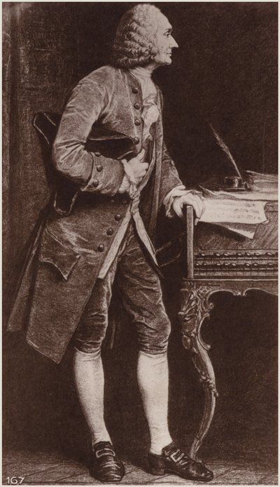 Jean-Philippe Rameau portréja alkotó: French School