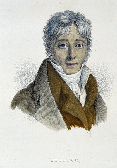 Jean - François Lesueur portréja - metszet alkotó: French School
