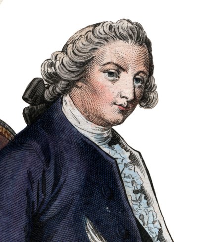 Jean Baptiste Louis Gresset (1709-1777) francia költő és drámaíró portréja. alkotó: French School