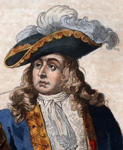 Jean Bart (1650-1702) francia korzár portréja. alkotó: French School