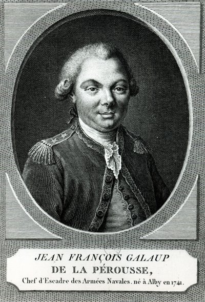Jean Francois Galaup de la Perouse (1741-88) portréja alkotó: French School