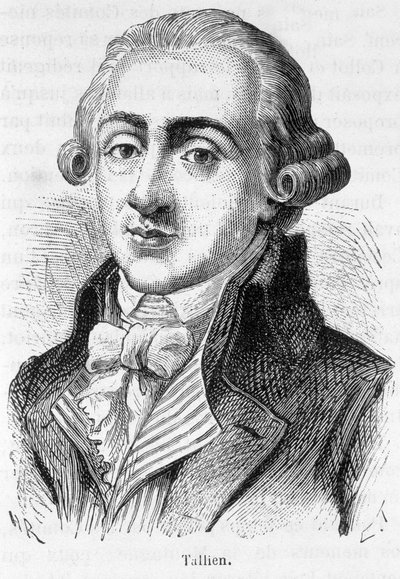 Jean Lambert (Jean-Lambert) Tallian francia politikus (1767-1820) portréja – Henri Martin „L