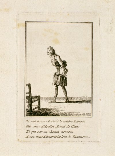 Jean-Philippe Rameau (1683-1764) portréja alkotó: French School