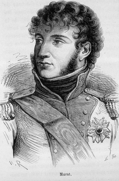 Joachim Murat (1767-1815) portréja – Henri Martin "L