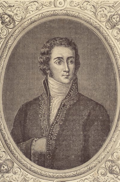 Joseph Fouche, Otranto hercegének (1763-1829) portréja (metszet) alkotó: French School
