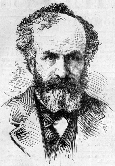 Jules Jansenn (1824-1907) francia csillagász portréja, a napkiemelkedések megfigyelésének módszere. Metszet a „” Le Monde Illustré”” 911-es számában, szeptember 26 alkotó: French School