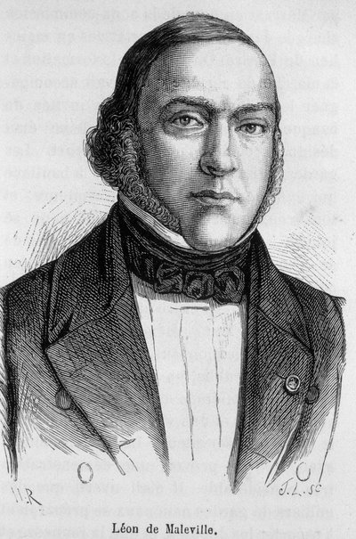 Leon de Maleville 1803-1879 politikus portréja alkotó: French School