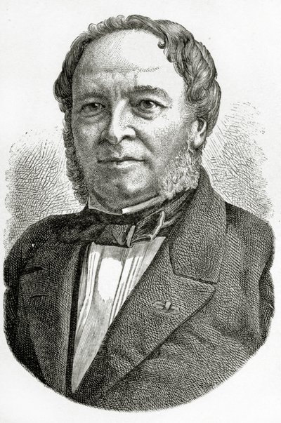 Louie Hachette portréja, 1893 alkotó: French School