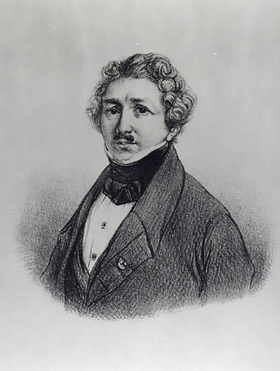 Louis-Jacques Daguerre (1787-1851) portréja alkotó: French School
