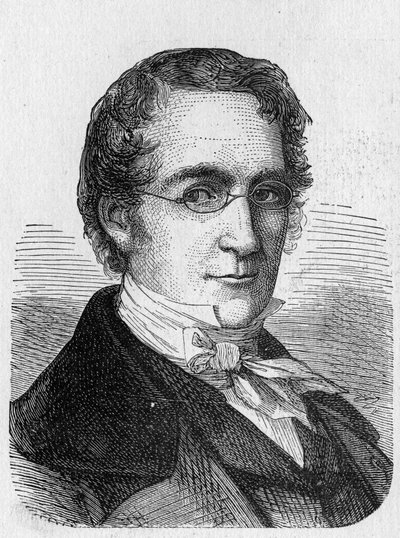 Louis-Joseph Gay-Lussac (Louis Joseph Gay Lussac) (1778 - 1850) portréja - a Tudományos albumban; jeles tudósok; Nagy felfedezések””” 1896. alkotó: French School