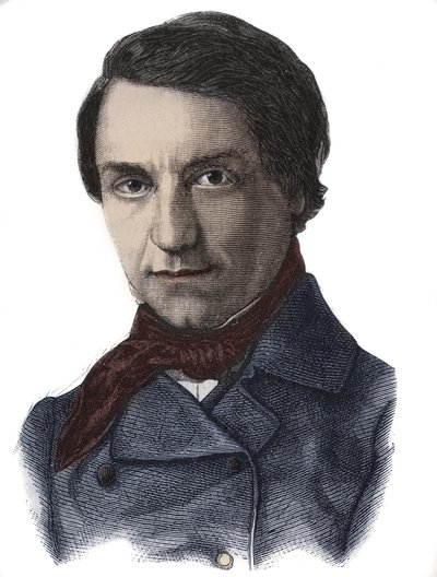 Louis Blanc francia politikus és történész (1811-1882) portréja alkotó: French School
