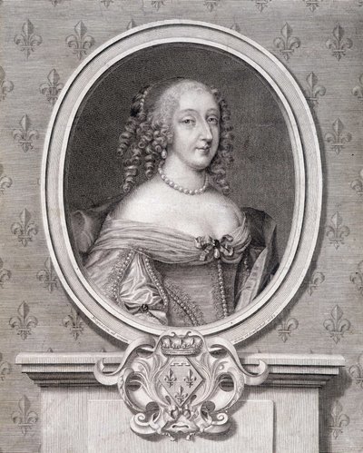 Mademoiselle de Montpensier „Grande Mademoiselle” portréja alkotó: French School