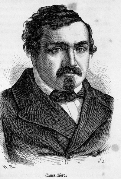 Marc Caussidiere francia politikus (1808-1861) portréja. alkotó: French School