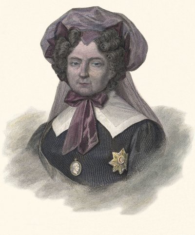 Mária Federovna, würtimbergi hercegnő (1759-1828), Oroszország császára portréja. a „” Hasznos férfiak portréi” című részben alkotó: French School