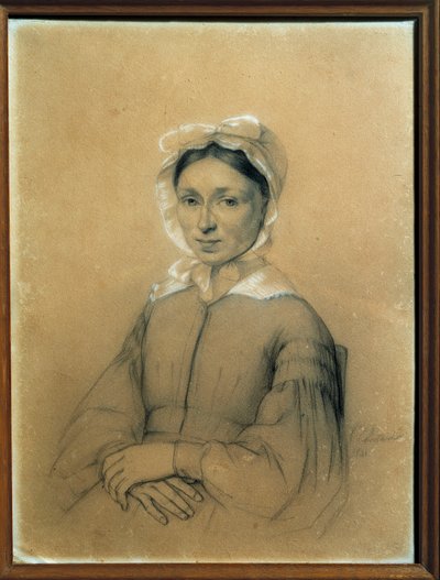 Marie Dumas portréja, szül. Marie Louise Elisabeth Labouret, Alexandre Dumas édesapja anyja Anonymous rajz. 1841 Villers Cotterets. Alexandre Dumas Múzeum alkotó: French School