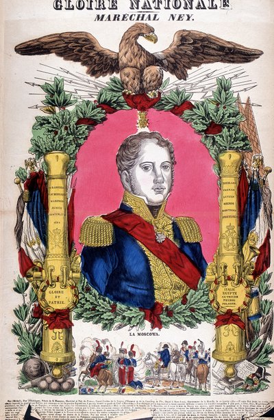 Michel Ney marsall (1769 - 1815) portréja. alkotó: French School
