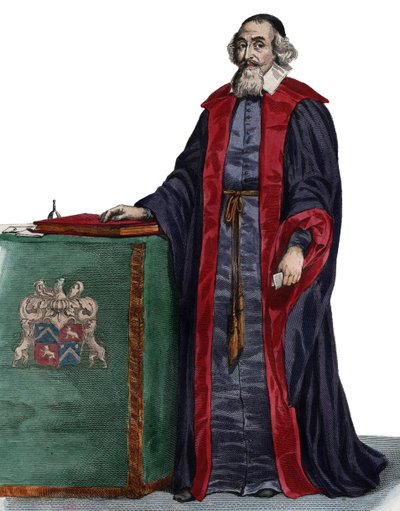 Mathieu Mole (1584-1656) francia államférfi portréja. alkotó: French School