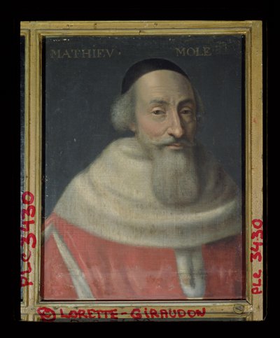 Mathieu Mole (1584-1656) Champlatre ura portréja alkotó: French School