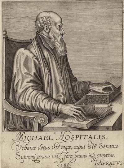 Michel de lHopital portréja alkotó: French School