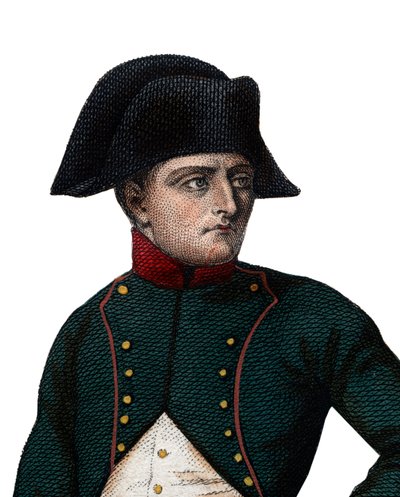 Napóleon Bonaparte (1768-1821) mint első konzul portréja. alkotó: French School