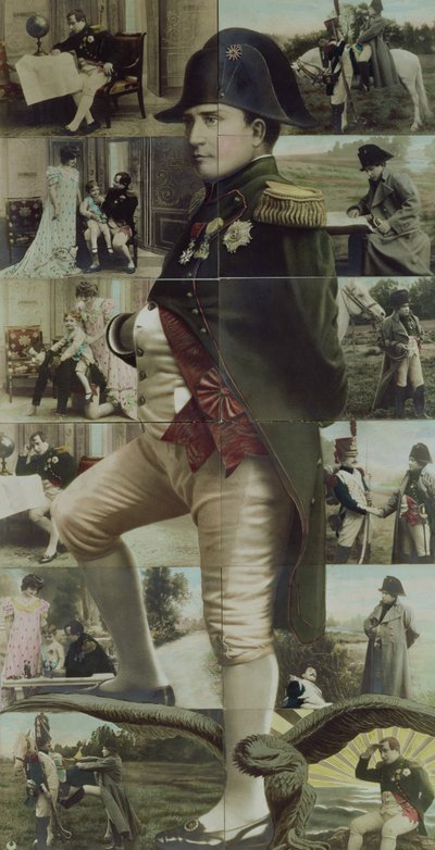 Napóleon Bonaparte (1769-1821) portréja és jelenetek életéből, 19-20. század (színes fotó) alkotó: French School